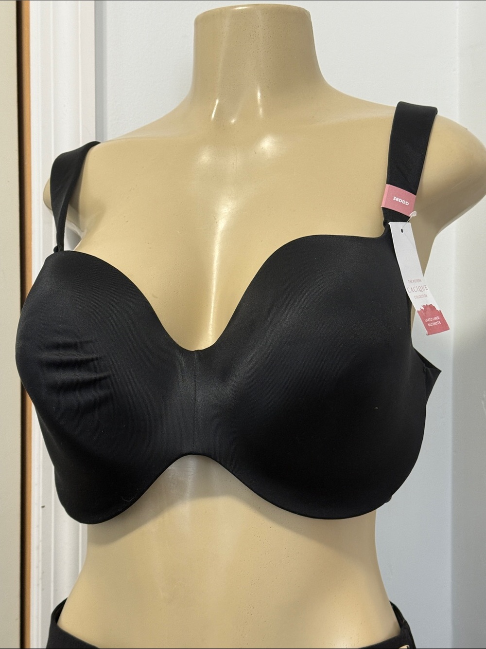 Cacique Smooth Black T-Shirt Bra